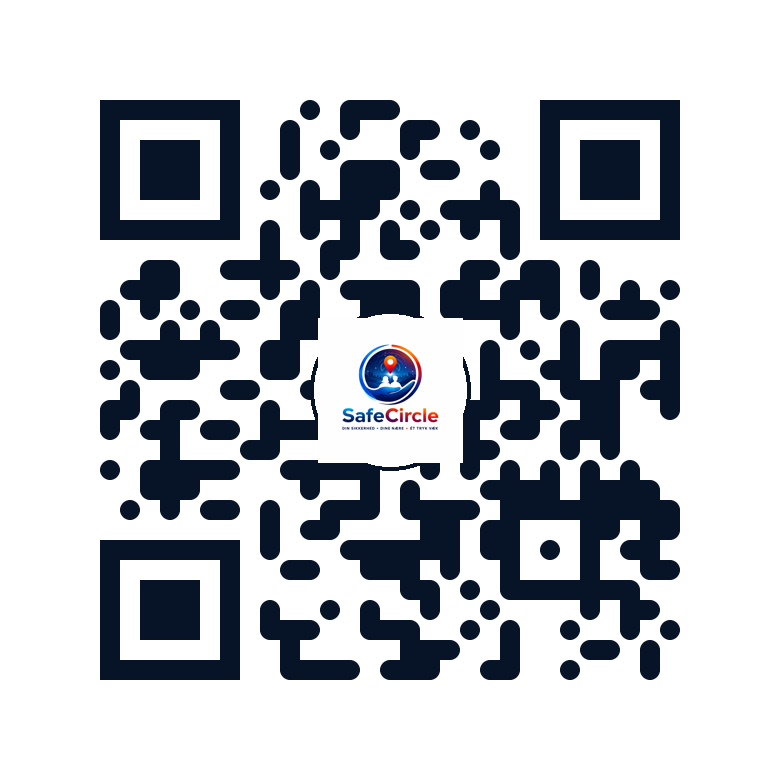 QR code for adding a member to your SafeCircle network